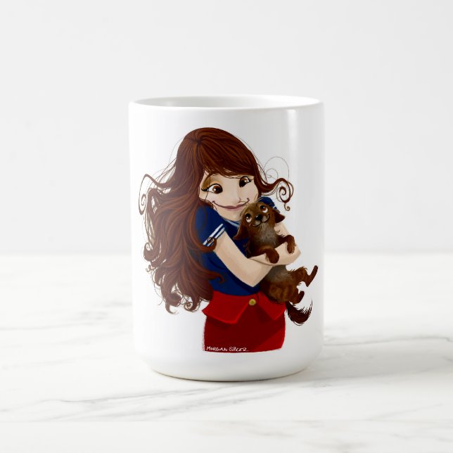 Étreignez votre tasse quotidienne de chien (Centre)