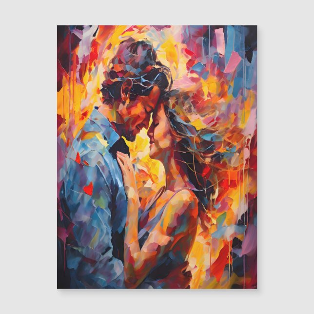 Étreinte Romantique Expressionnisme Abstrait (Devant)