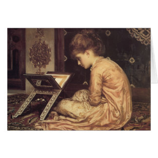 Étude à un bureau de lecture - seigneur Frederic