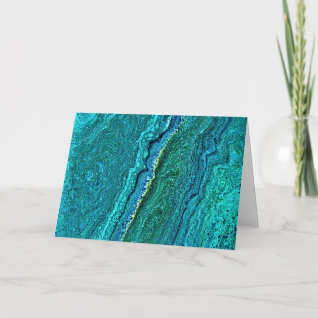 Étude Abstraite des couleurs 37, carte (Devant)