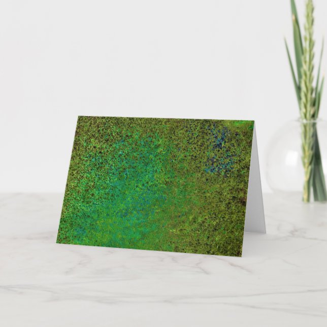 Étude Abstraite des couleurs 39, carte (Devant)
