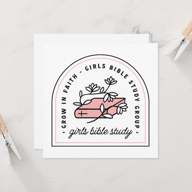 Étude biblique pour filles groupe de lecture class (Devant/Arrière en situation)