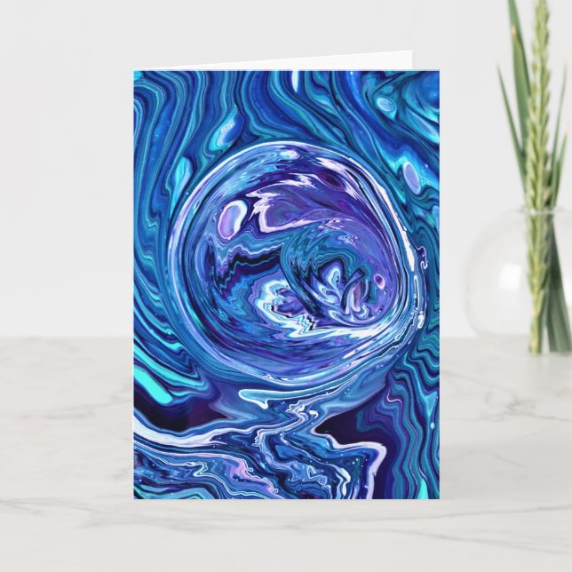 Étude couleur Abstraite 102, carte (Devant)