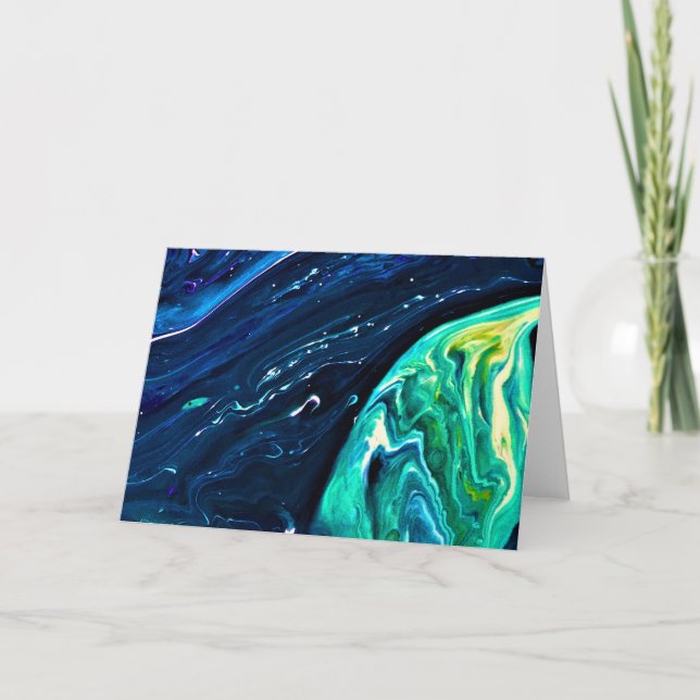 Étude couleur Abstraite 105, carte (Devant)