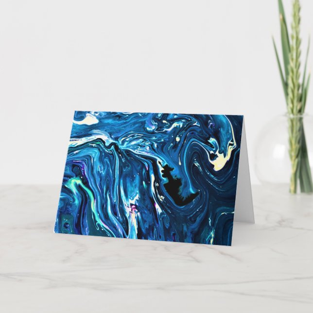 Étude couleur Abstraite 126, carte (Devant)