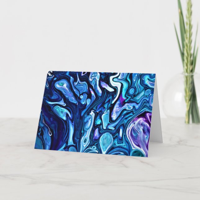 Étude couleur Abstraite 138, carte (Devant)