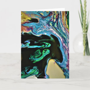 Étude couleur Abstraite 166, carte