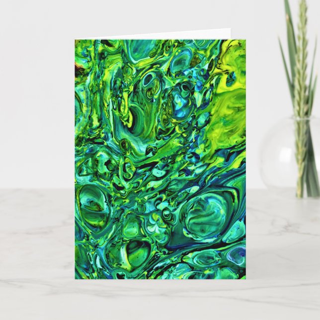 Étude couleur Abstraite 169, carte (Devant)