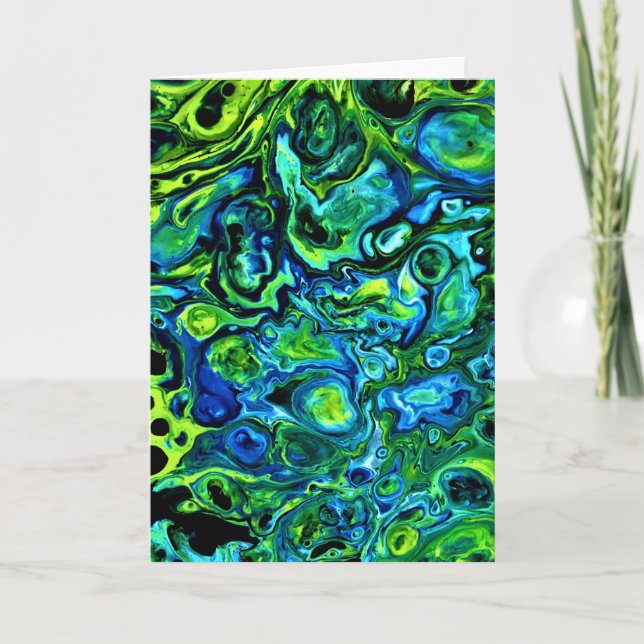 Étude couleur Abstraite 170, carte (Devant)