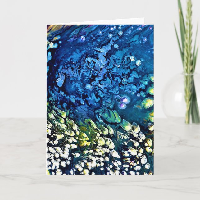 Étude couleur Abstraite 19, carte (Devant)