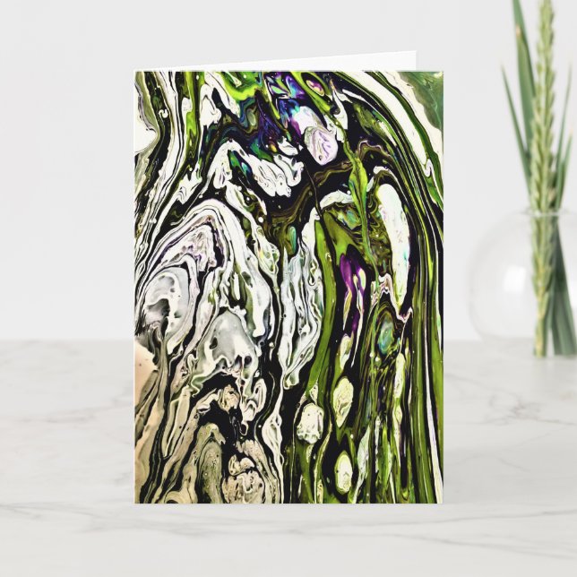 Étude couleur Abstraite 20, carte (Devant)