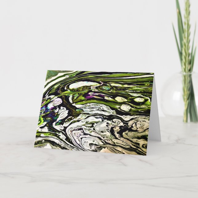 Étude couleur Abstraite 20, carte (Devant)