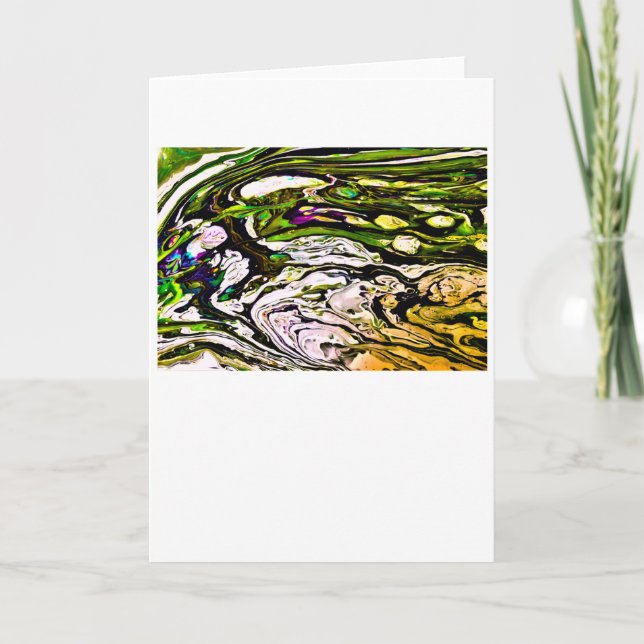 Étude couleur Abstraite 20, carte (Devant)