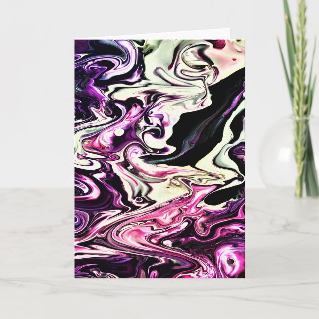 Étude couleur Abstraite 213, carte (Devant)