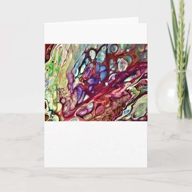 Étude couleur Abstraite 231, carte (Devant)