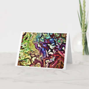 Étude couleur Abstraite 235, carte