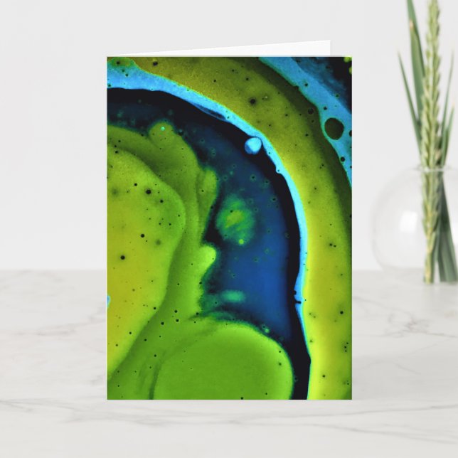 Étude couleur Abstraite 240, carte (Devant)