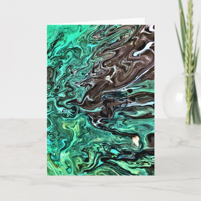 Étude couleur Abstraite 300, carte (Devant)