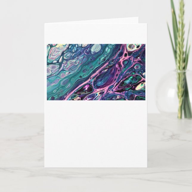 Étude couleur Abstraite 305, carte (Devant)