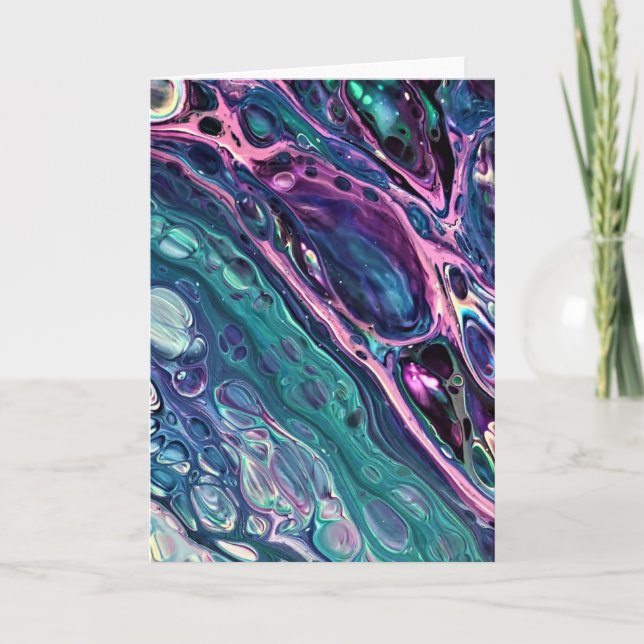 Étude couleur Abstraite 305, carte (Devant)