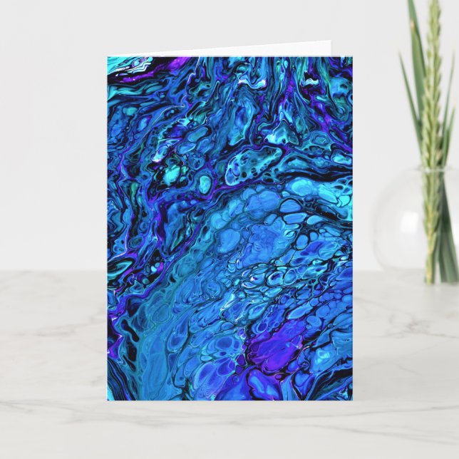 Étude couleur Abstraite 306, carte (Devant)