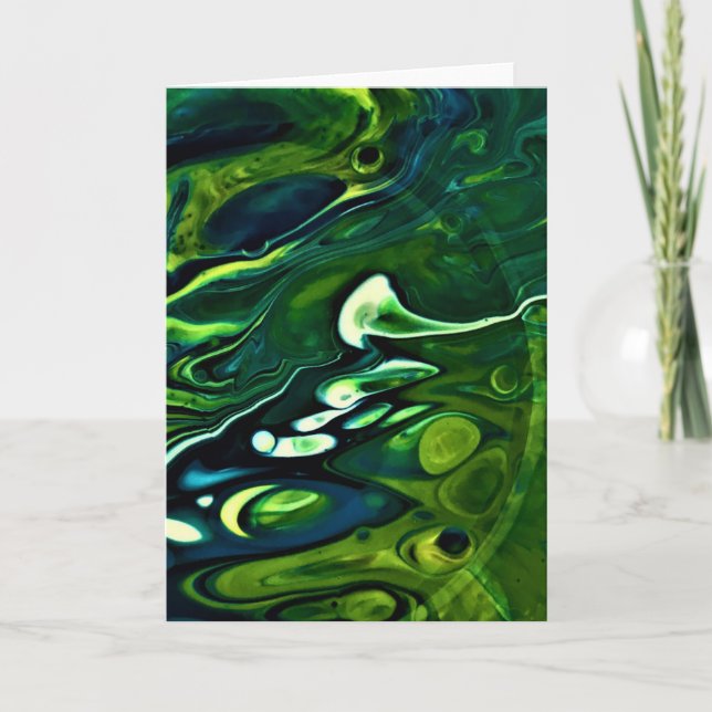 Étude couleur Abstraite 309, carte (Devant)