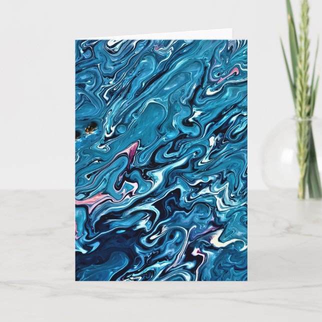 Étude couleur Abstraite 350, carte (Devant)