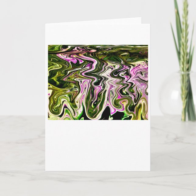 Étude couleur Abstraite 481, carte (Devant)