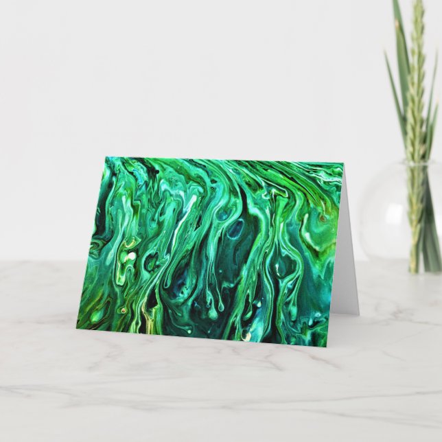 Étude couleur Abstraite 94, carte (Devant)