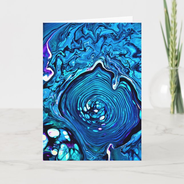 Étude de couleur Abstraite 112, carte (Devant)