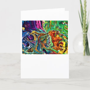 Étude de couleur Abstraite 1, carte