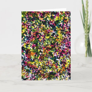 Étude de couleur Abstraite 24, carte