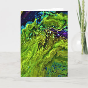 Étude de couleur Abstraite 25, carte