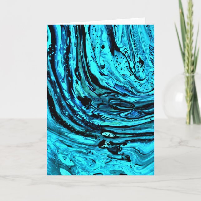 Étude de couleur Abstraite 29, carte (Devant)