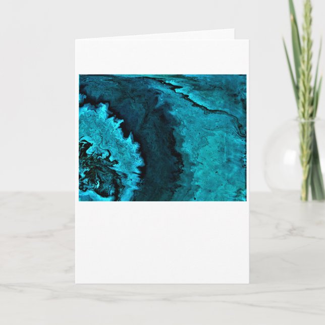 Étude de couleur Abstraite 31, carte (Devant)