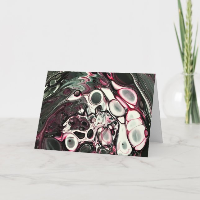 Étude de couleur Abstraite 437, carte (Devant)