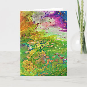 Étude de couleur Abstraite 4, carte