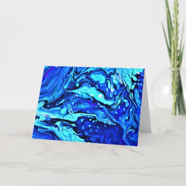 Étude de couleur Abstraite 59, carte (Devant)