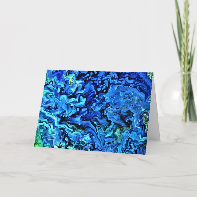 Étude de couleur Abstraite 70, carte (Devant)