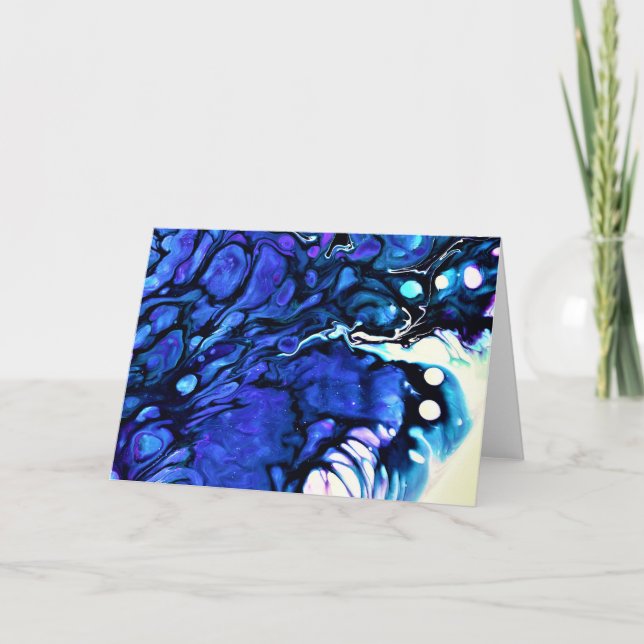 Étude de couleur Abstraite 79, carte (Devant)