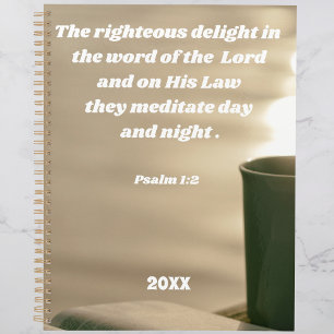 Étude de la Bible Psaume 1 Écriture Verse