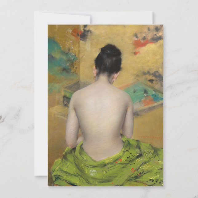 Étude de la chair et de l'or | William Merritt Cha (Devant)