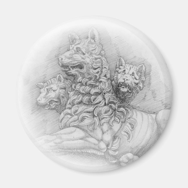 Étude de la statue de Lion - Pierre Jacques magnet (Devant)
