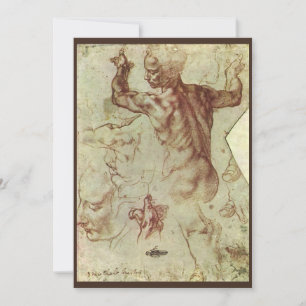 Étude de Michel-Ange pour une Sibylle libyenne