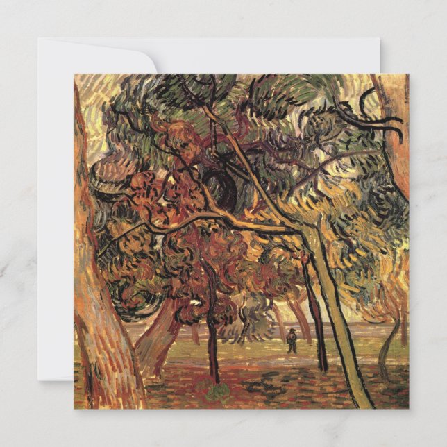 Étude de pins par Vincent van Gogh (Devant)