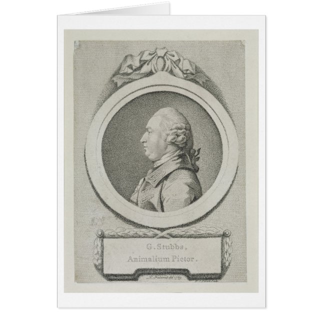 Étude de portrait de George Stubbs (1724-1806) (Devant)