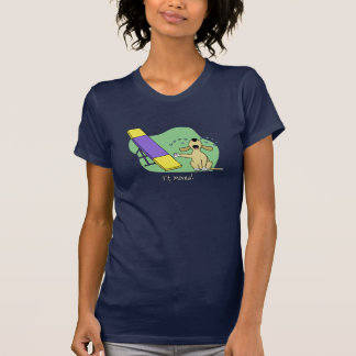 Étude du T-shirt d'obscurité d'agilité de bascule