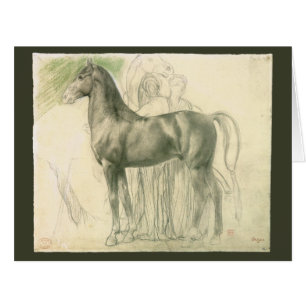 Étude d'un cheval par Edgar Degas, Beaux-arts vint