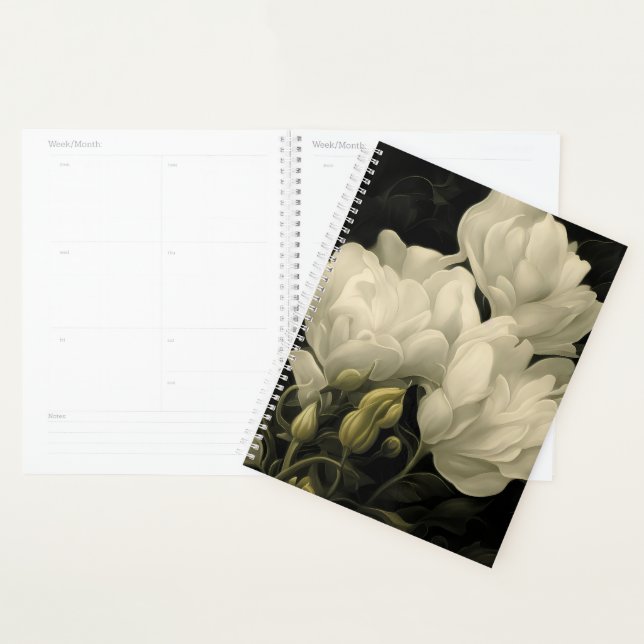 Étude d'une fleur de pivoine (Devant avec enveloppe)