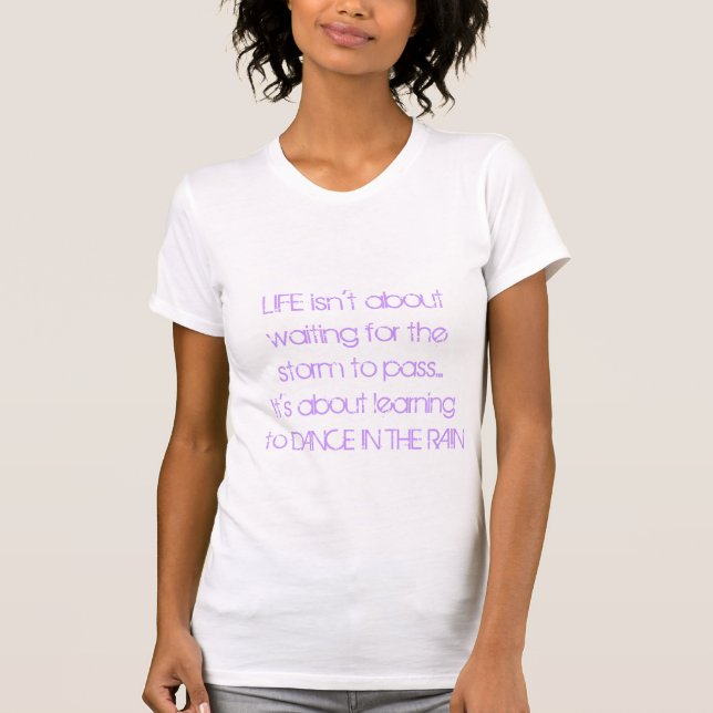 Étude pour danser dans le T-shirt de pluie (Devant)